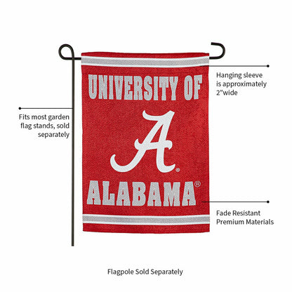 Team Sports America Trending - Embossed Suede Flag, GDN Size, University of Alabama