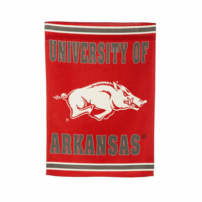 Team Sports America Trending - Embossed Suede Flag, GDN Size, University of Arkansas