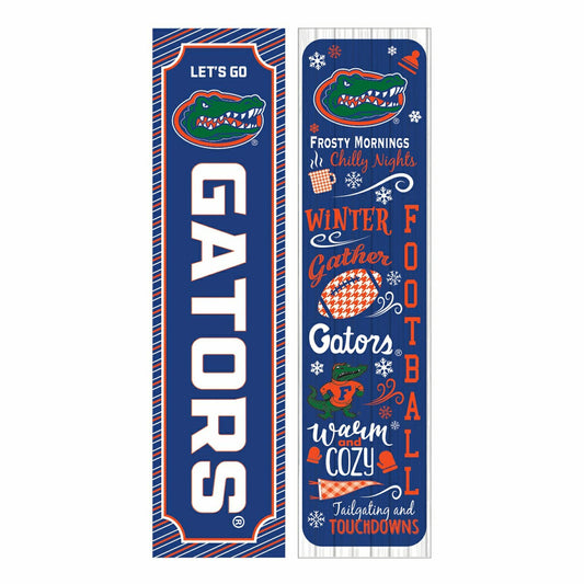 Team Sports America Recommended - University of Florida 46" Double Sided Leaner, Winter Seasonal