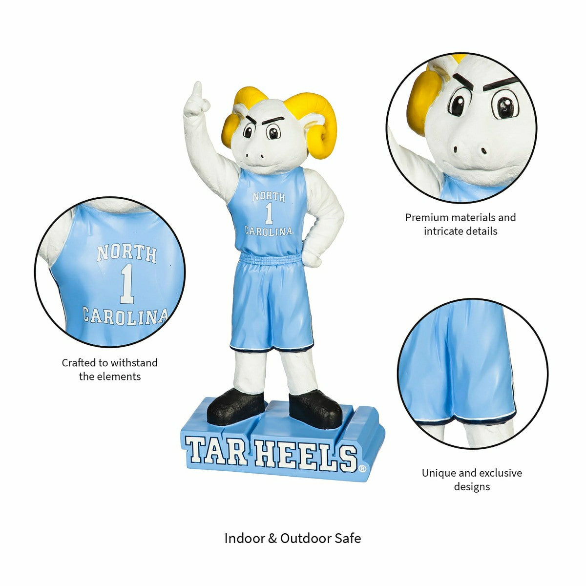 Team Sports America Recommended - University of North Carolina, Mascot Statue