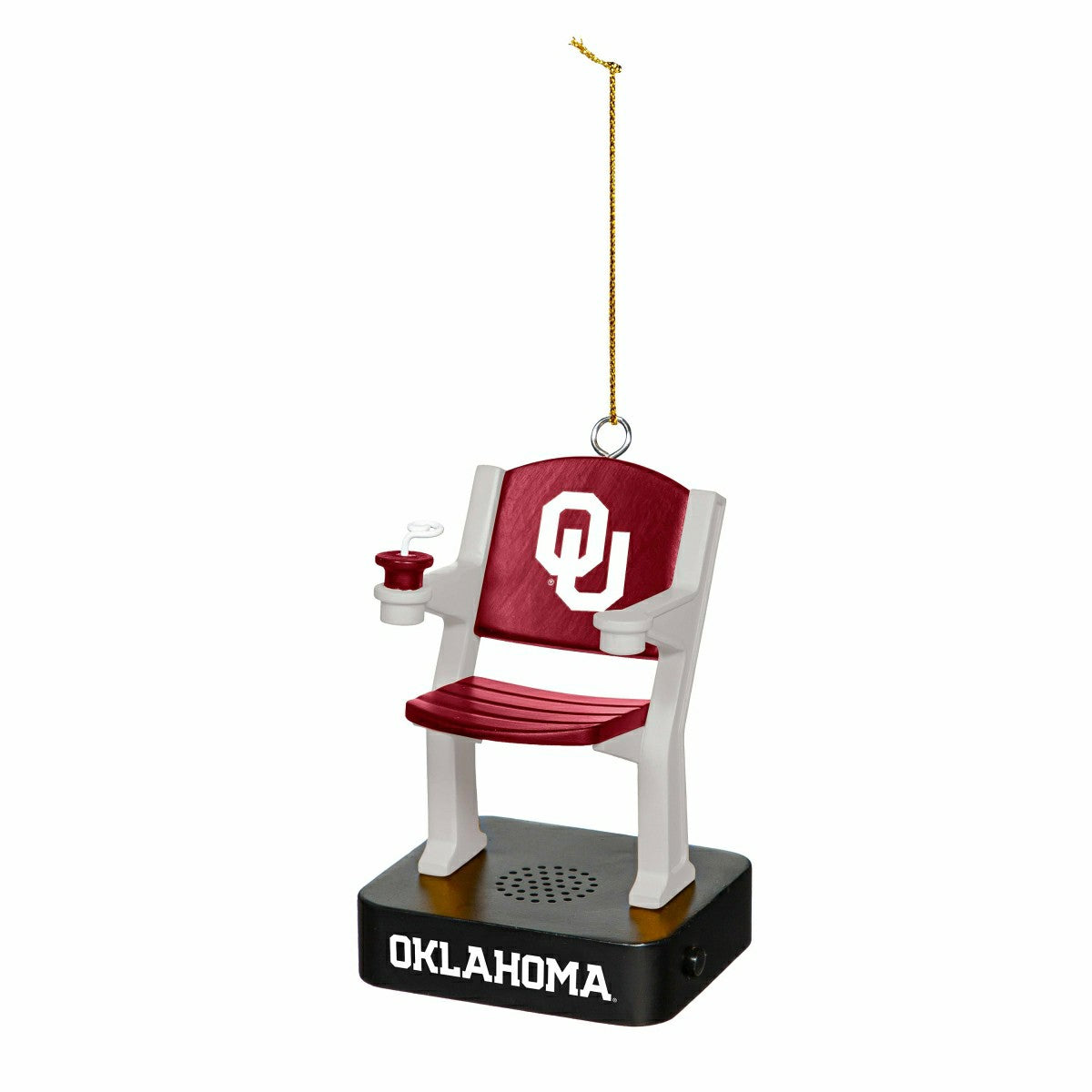 Team Sports America Essential - Stadium Seat Ornament, University of Oklahoma