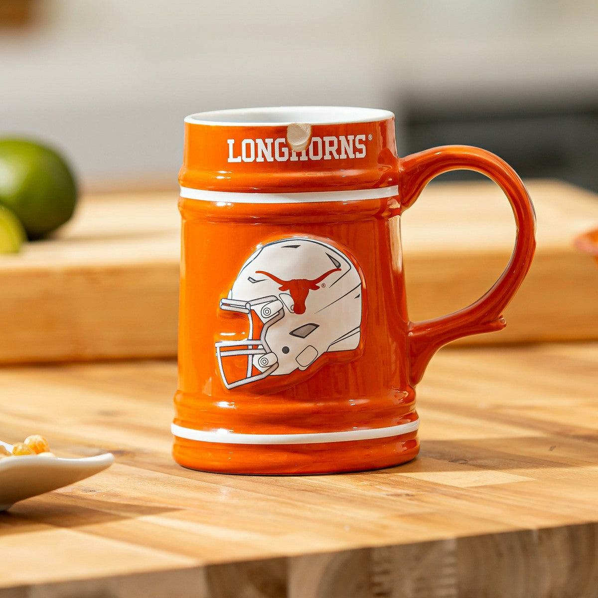 Team Sports America Value - University of Texas Ceramic Stein Cup, 24oz