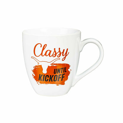 Team Sports America Best Seller - University of Texas, Ceramic Cup O'Java 17oz Gift Set