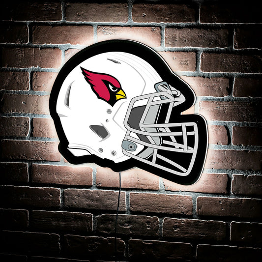 Team Sports America Exclusive - LED Wall Decor, Helmet, Arizona Cardinals