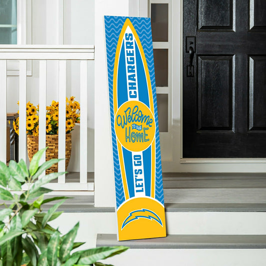 Team Sports America Essential - Los Angeles Chargers Summer Seasonal Surfboard ECM Exclusive 47" Singl