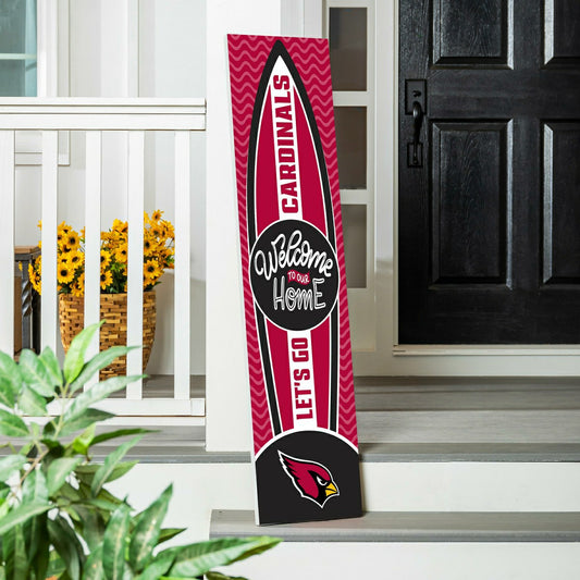Team Sports America Best Seller - Arizona Cardinals Summer Seasonal Surfboard ECM Exclusive 47" Single S