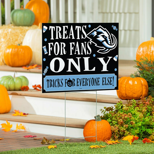 Team Sports America Value - Utah Mammoth Yard Sign, Halloween Treats for Fans