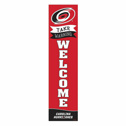 Team Sports America Everyday - Carolina Hurricanes Large Single Sided Leaner, 46"