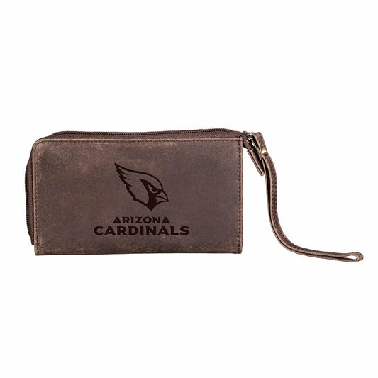 Team Sports America Signature - Wristlet Wallet, Brown, Arizona Cardinals
